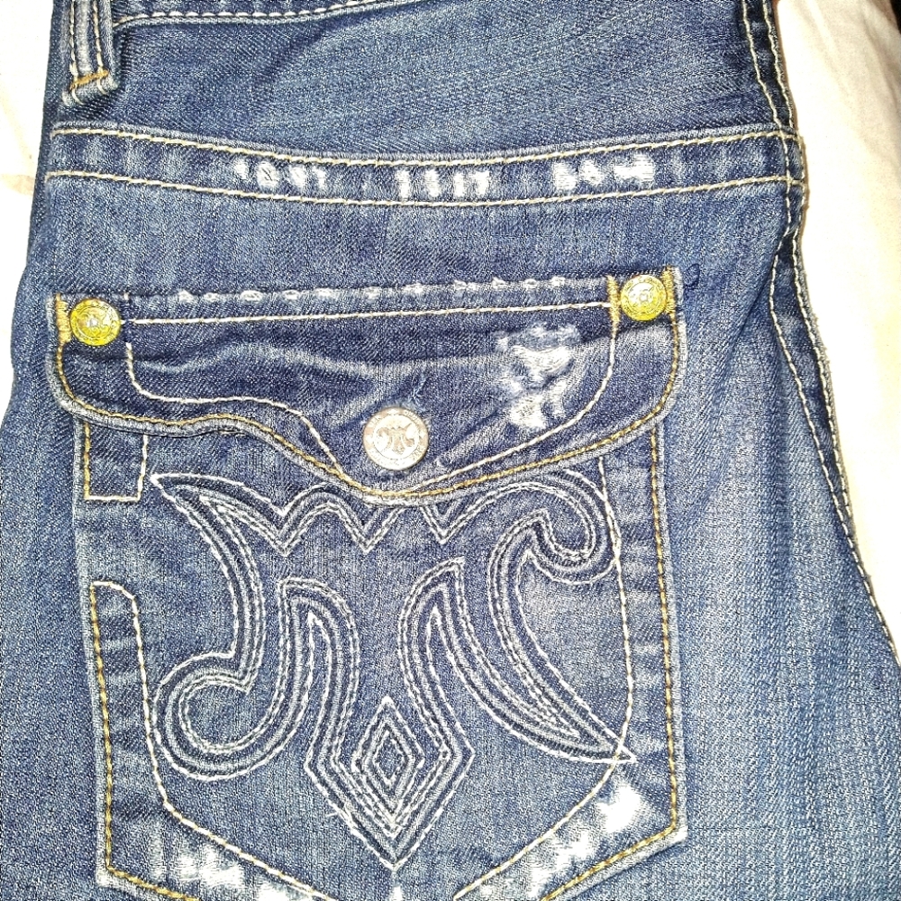 MEK HANDSTICHED DESIGNER JEANS